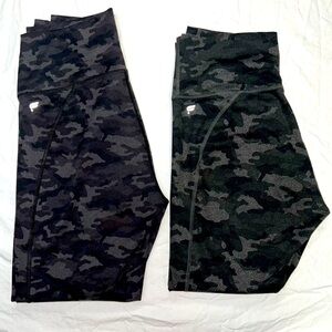 Fabletics Camo Powerhold 7/8 Leggings Set